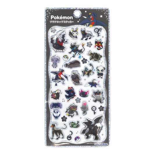 Stickers - Pokemon - Black - 3D