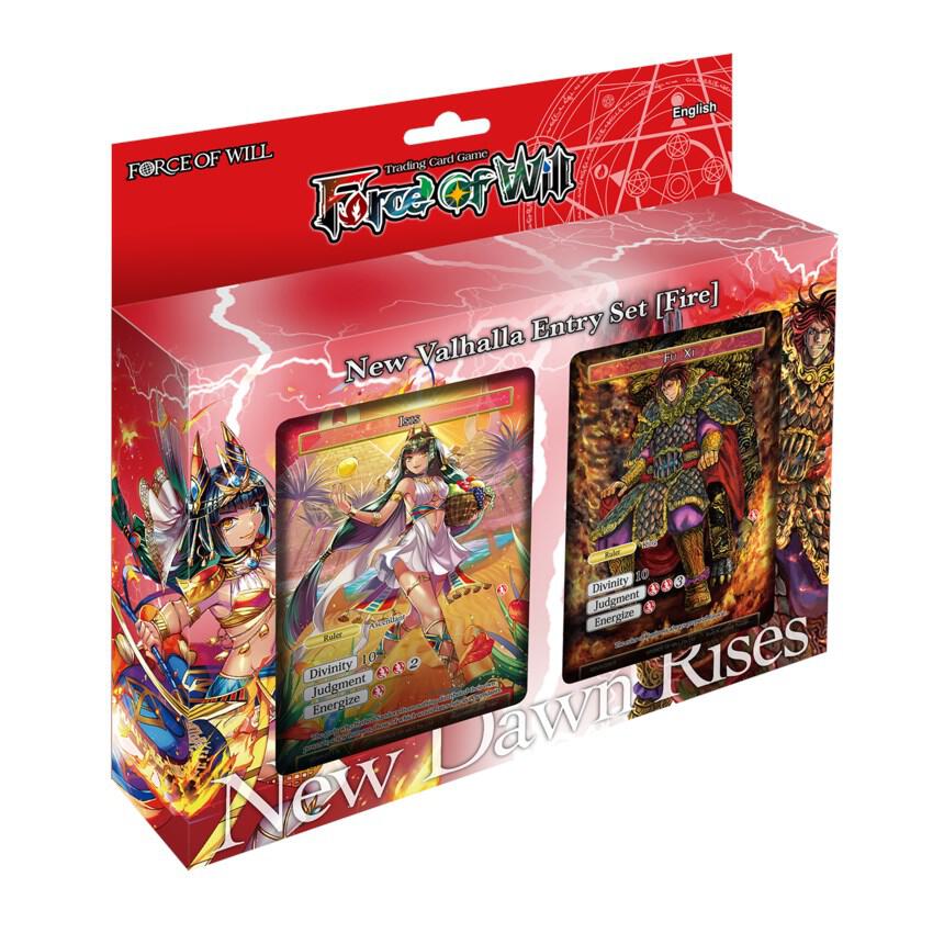 Trading Cards - Force of Will - Starter deck V0 - Fire