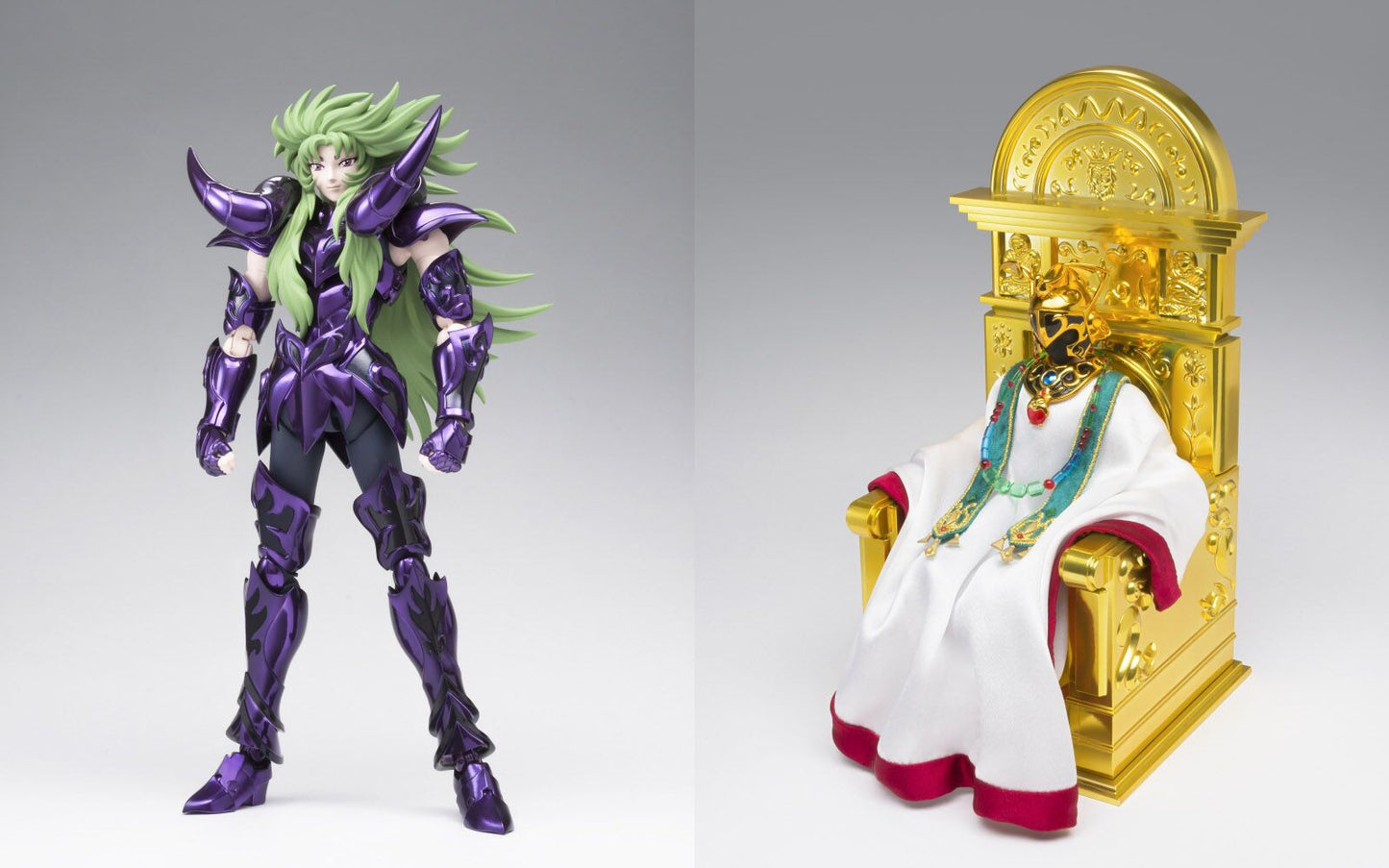 Action Figure - Myth Cloth EX - Saint Seiya - Aries Shion & Pontiff