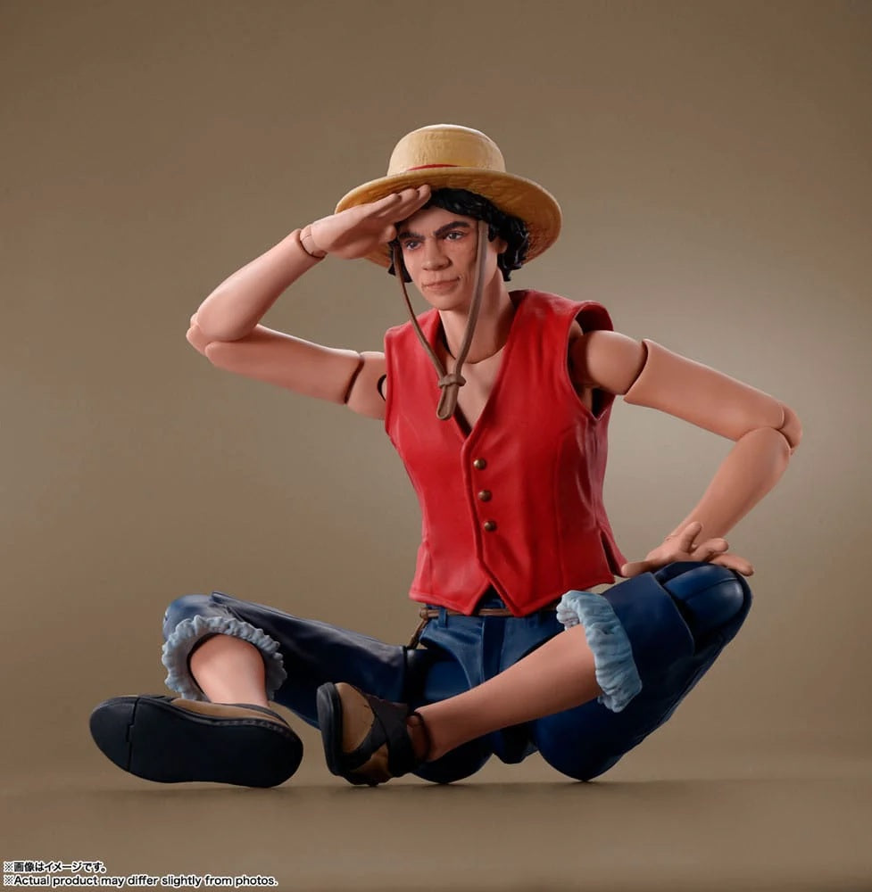 Action Figure - S.H.Figuarts - One Piece - Netflix - Monkey D. Luffy