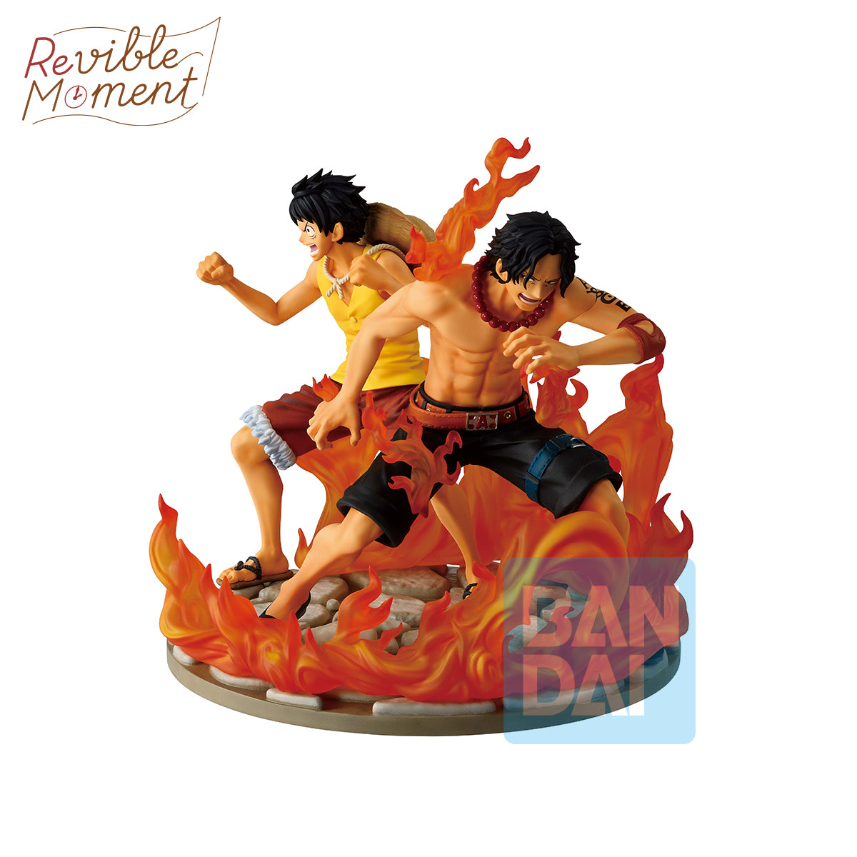 Static Figure - Ichibansho - One Piece - Ace & Luffy