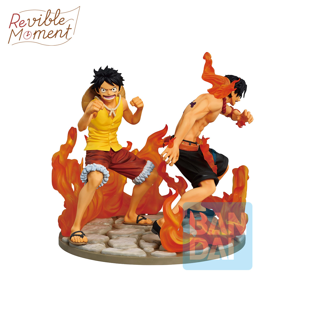Static Figure - Ichibansho - One Piece - Ace & Luffy