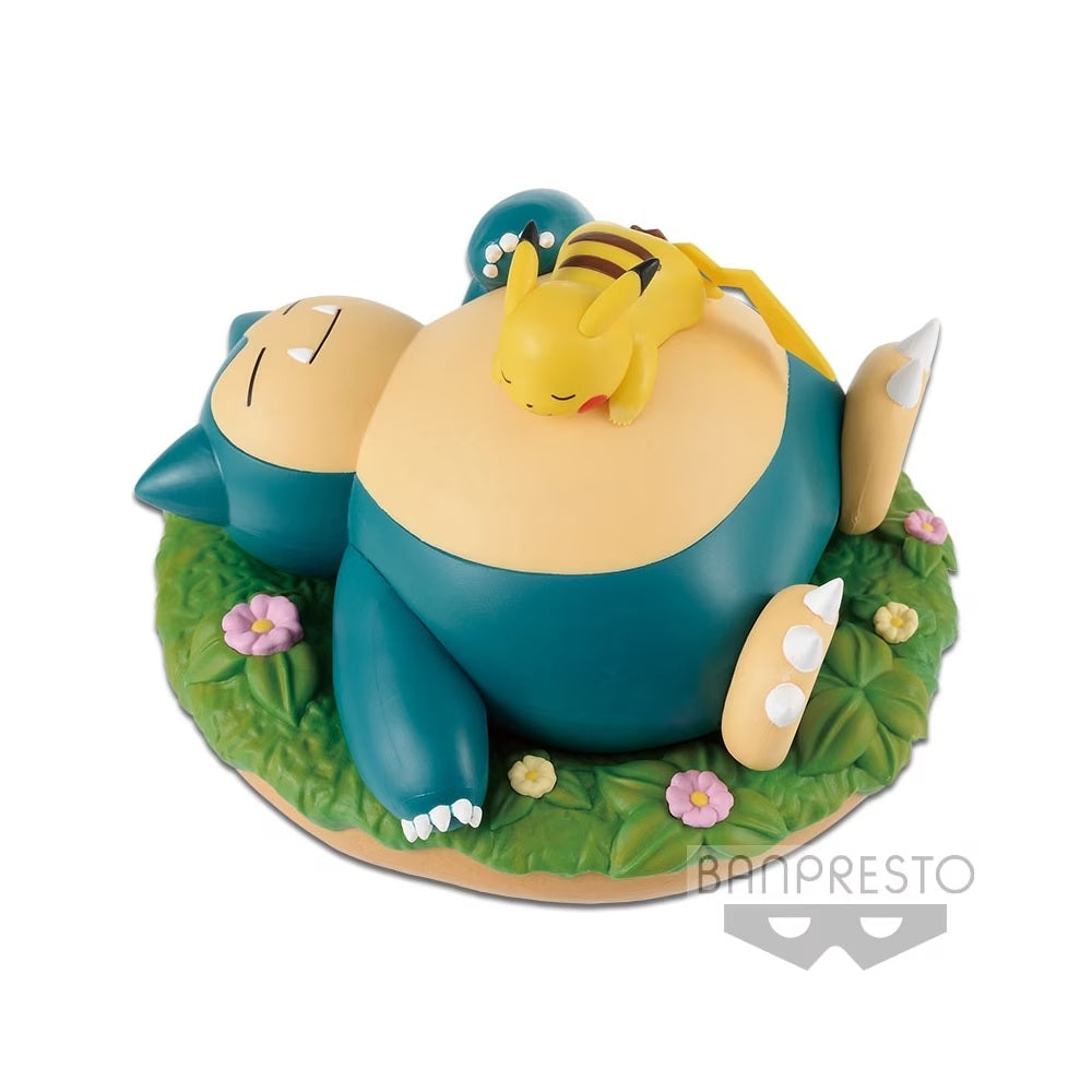Static Figure - Pokemon - Snorlax & Pikachu