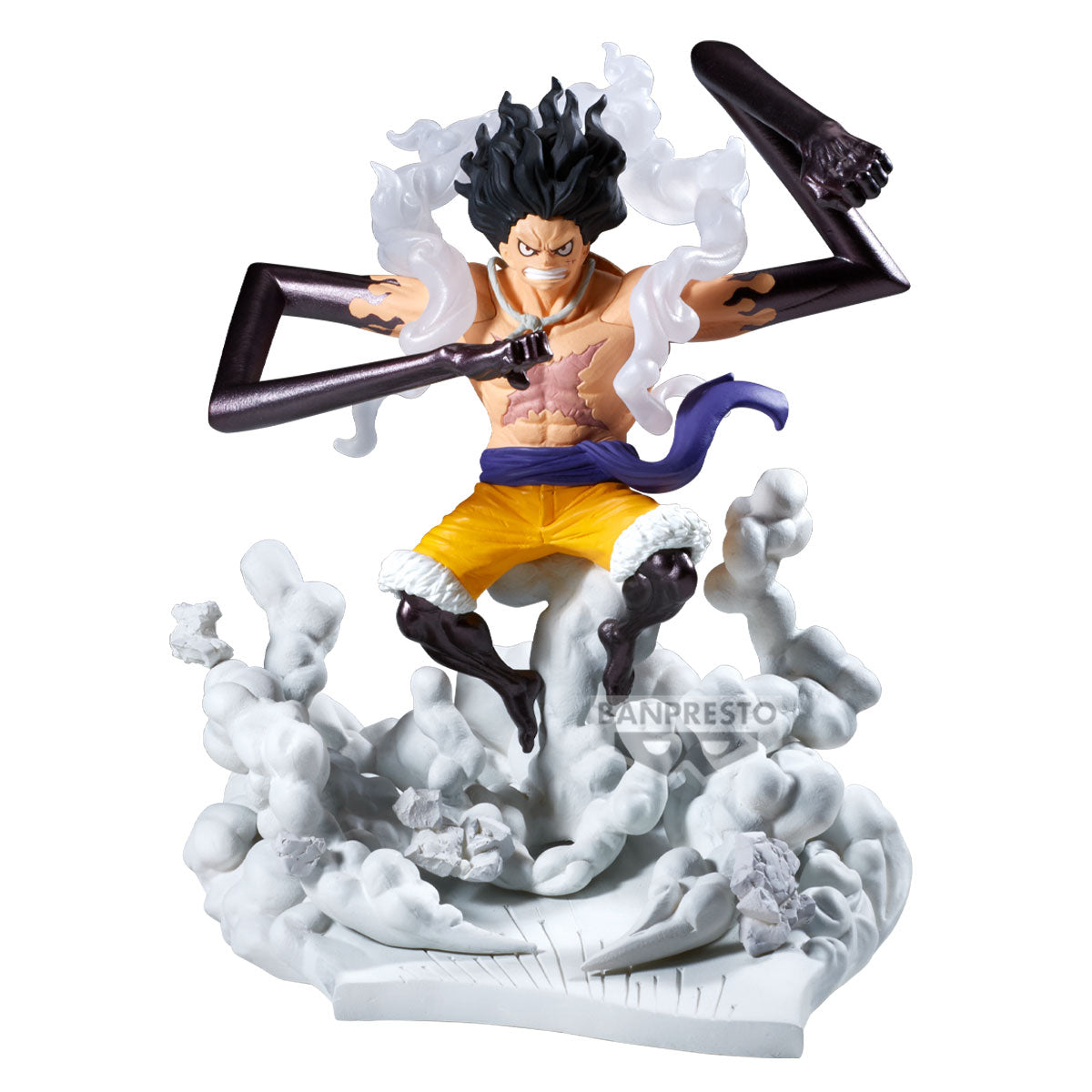 Static Figure - Senkozekkei - One Piece - Monkey D. Luffy - Multicolor