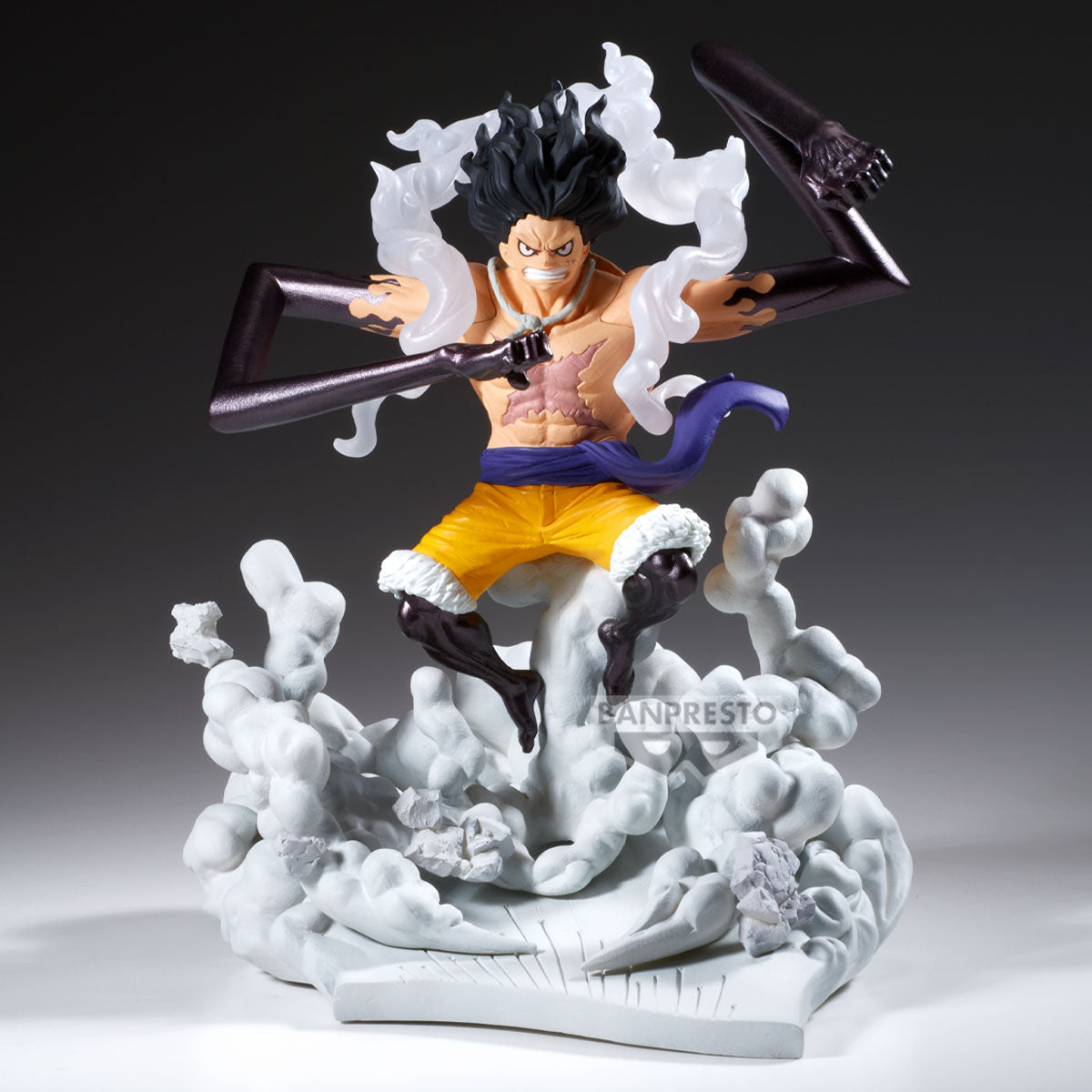 Static Figure - Senkozekkei - One Piece - Monkey D. Luffy - Multicolor