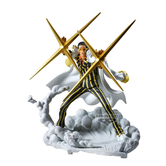 Static Figure - Senkozekkei - One Piece - Borsalino Kizaru - Multicolor