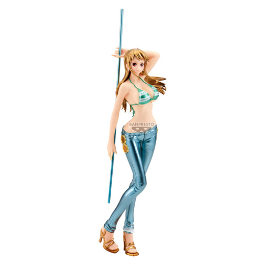 Static Figure - Glitter & Glamours - One Piece - Nami - Multicolor
