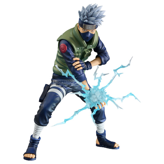 Static Figure - Grandista Nero - Naruto - Kakashi Hatake - Multicolor
