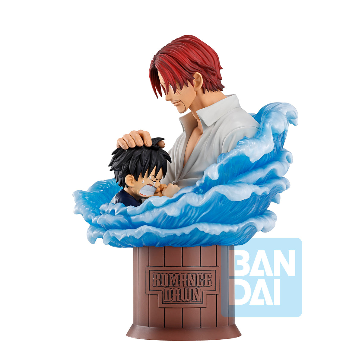 Figure - Ichibansho - One Piece - Lucky Roux - Luffy & Shanks