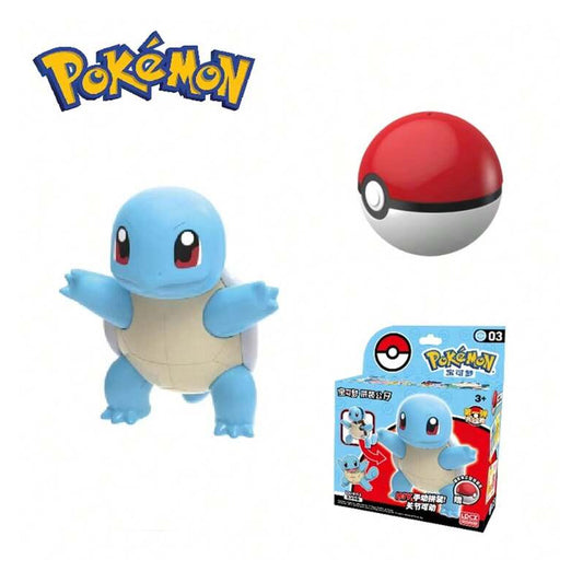 Pokemon Model Kit & Pokeball Squirtle/ Carapuce 6Cm