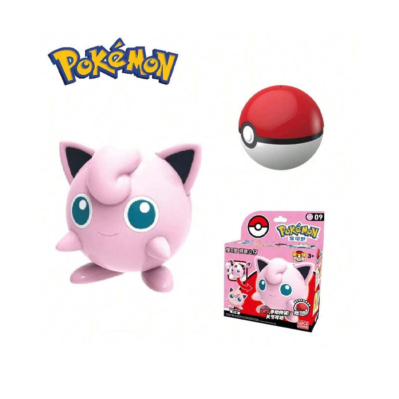 Pokemon Model Kit & Pokeball Jigglypuff/ Rondoudou 6cm