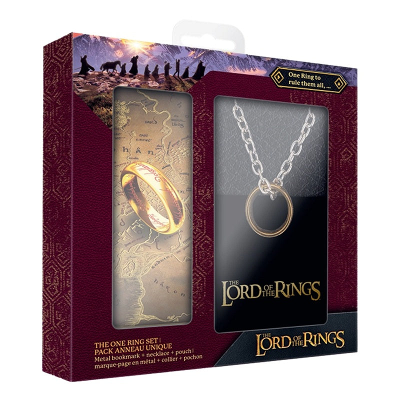 Set - Lord of the Rings - The One Ring & Metal Bookmark