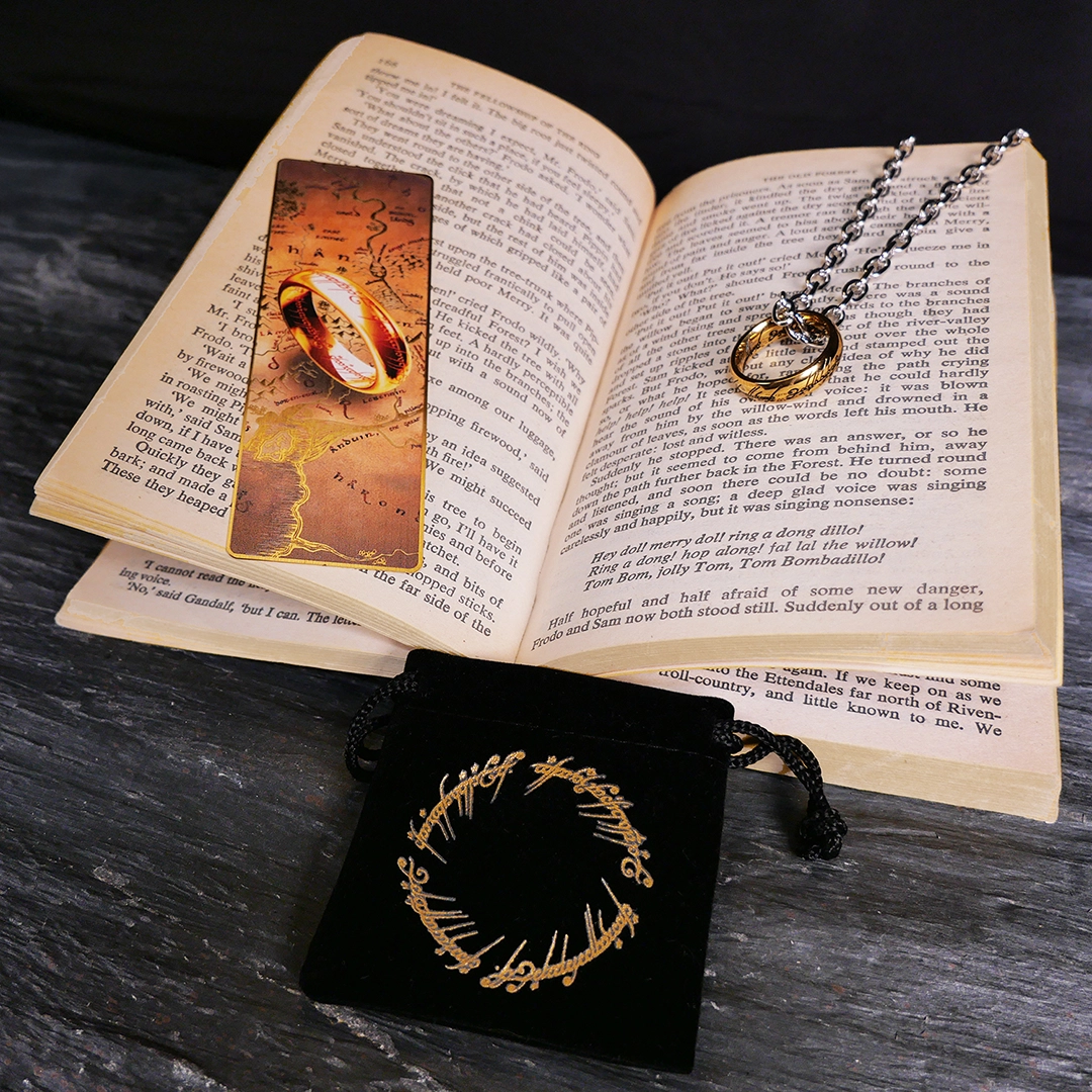 Set - Lord of the Rings - The One Ring & Metal Bookmark