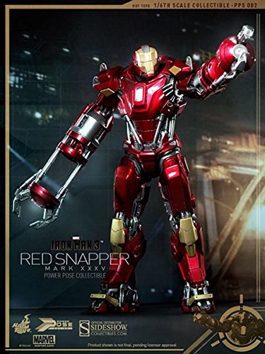 Action Figure - Iron Man - Red Snapper Mk. XXXV - Armor Power Pose Series