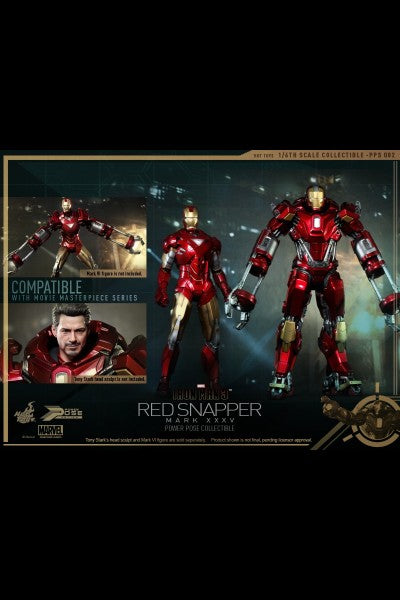 Action Figure - Iron Man - Red Snapper Mk. XXXV - Armor Power Pose Series