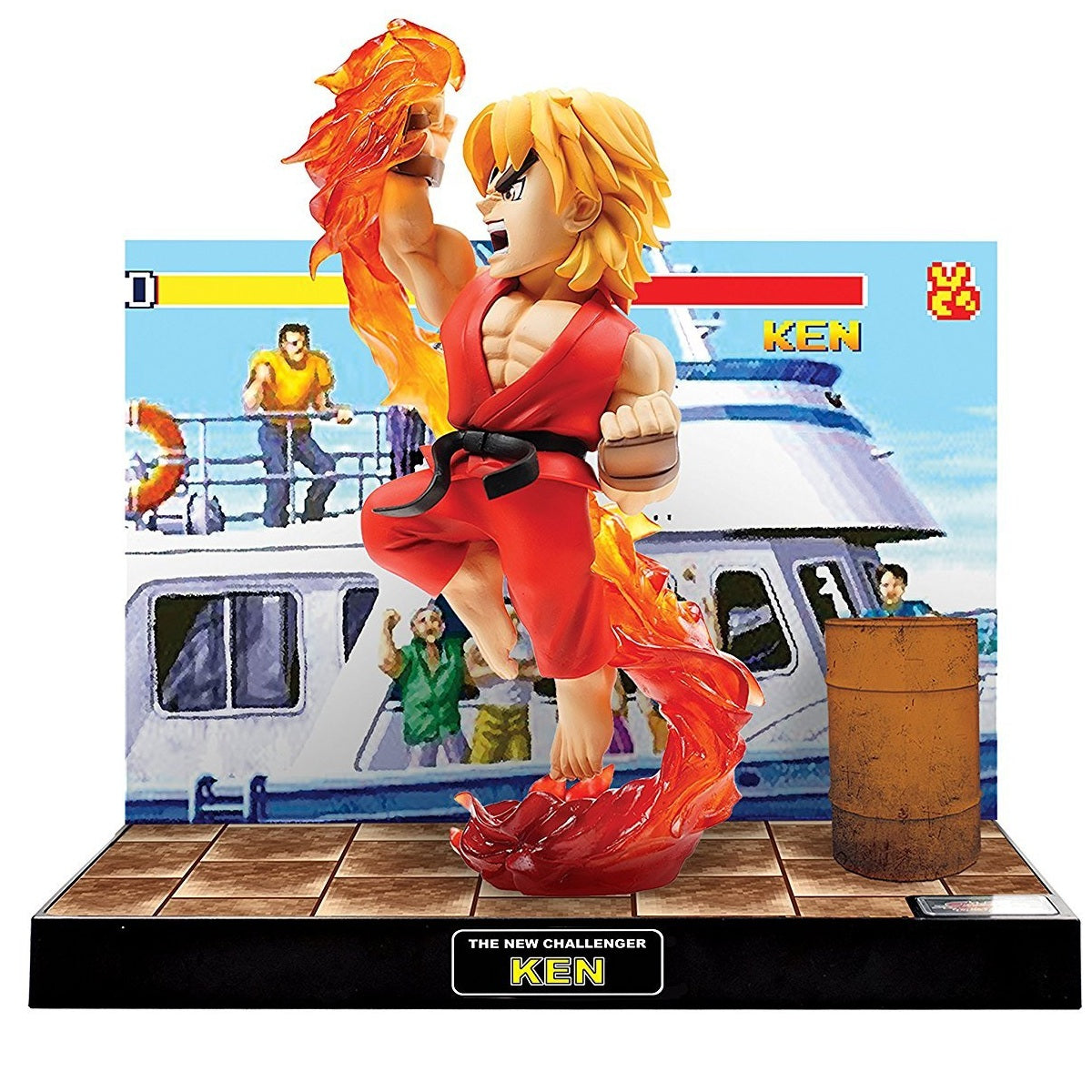 Static Figure - Street Fighter - Ken - "Dragon Punch" !