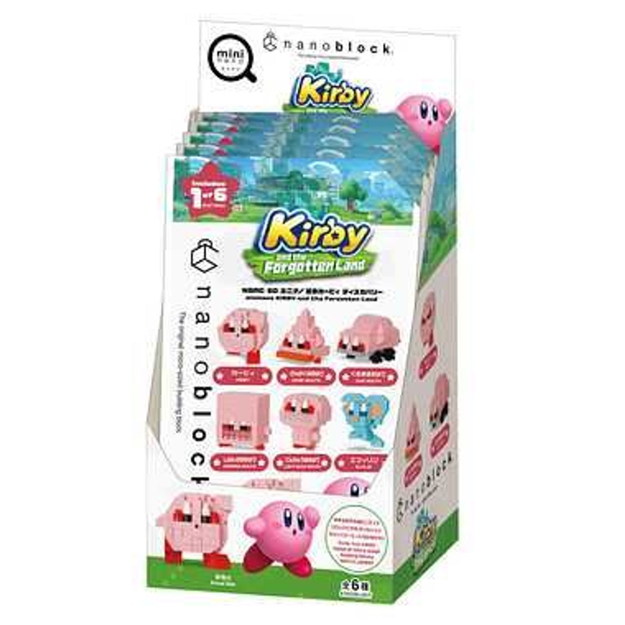 Kawada Nanoblock Mini Nano Kirby and the Forgotten Land 1 blind box