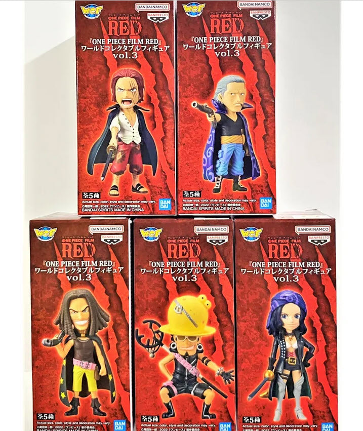 Static Figure - WCF - One Piece - Film RED vol.3