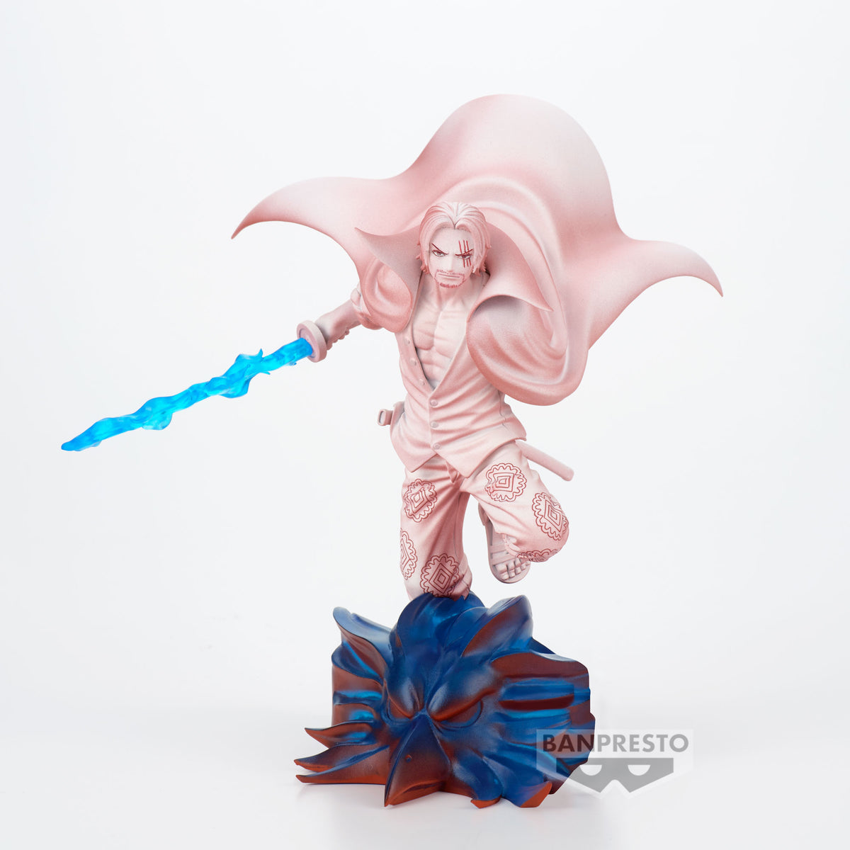 Static Figure - Senkozekkei - One Piece - Red-Haired Shanks