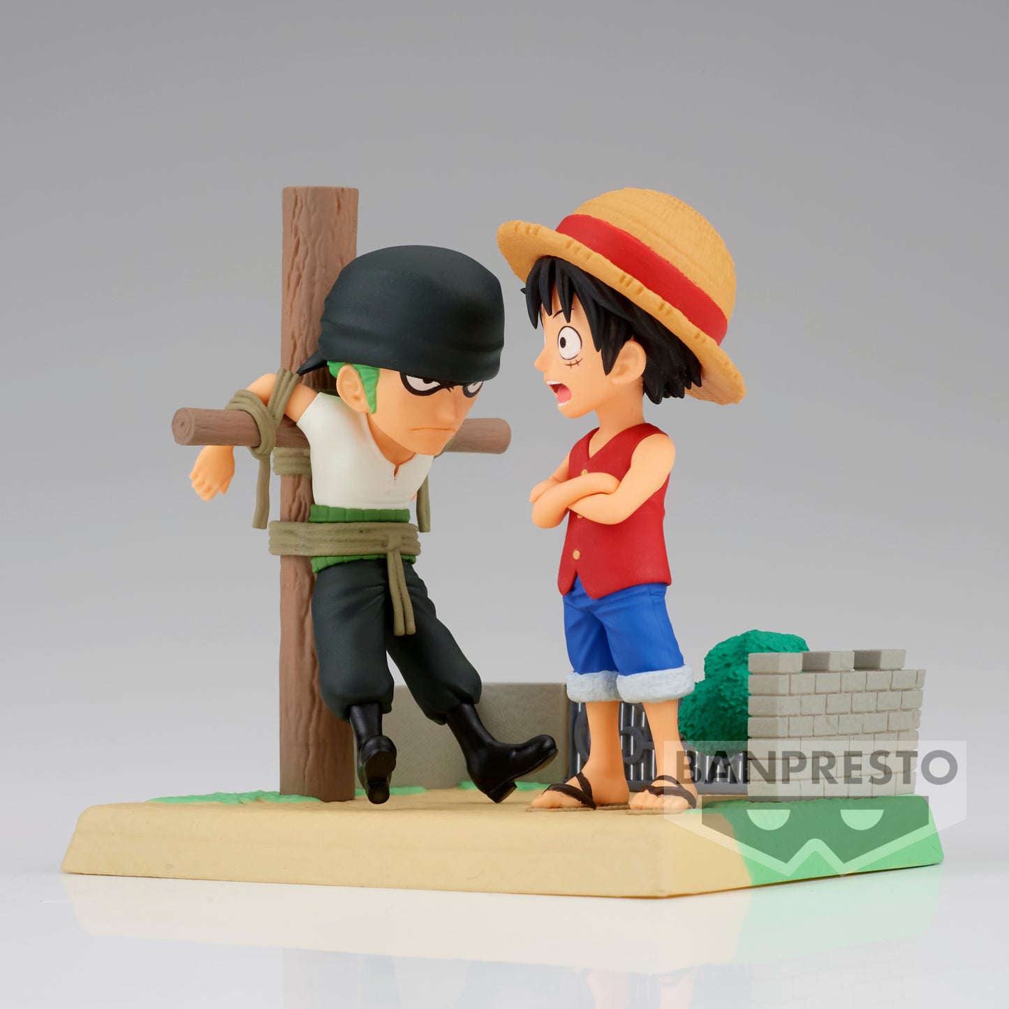 Static Figure - WCF - One Piece - Luffy & Zoro - Log Stories