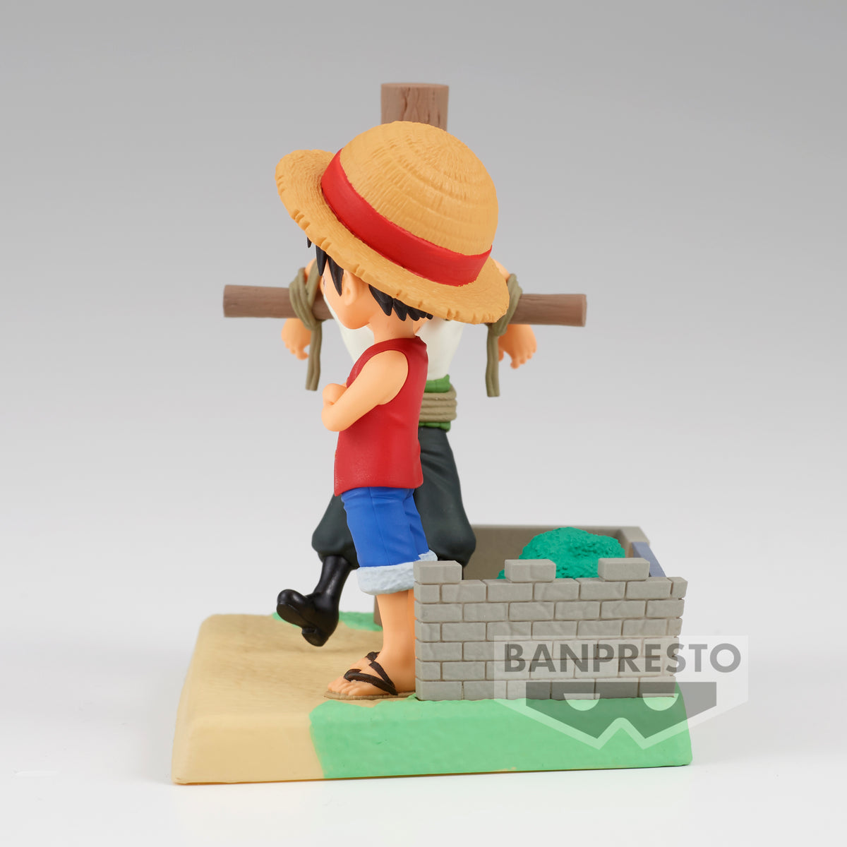 Static Figure - WCF - One Piece - Luffy & Zoro - Log Stories