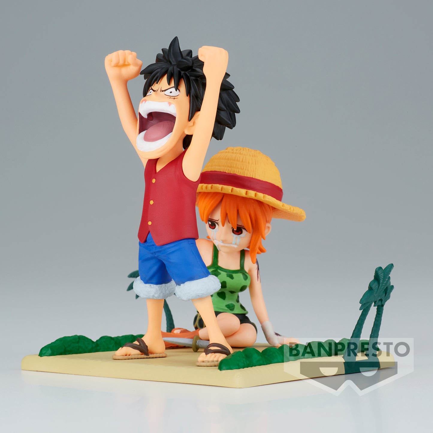 Static Figure - WCF - One Piece - Luffy & Nami