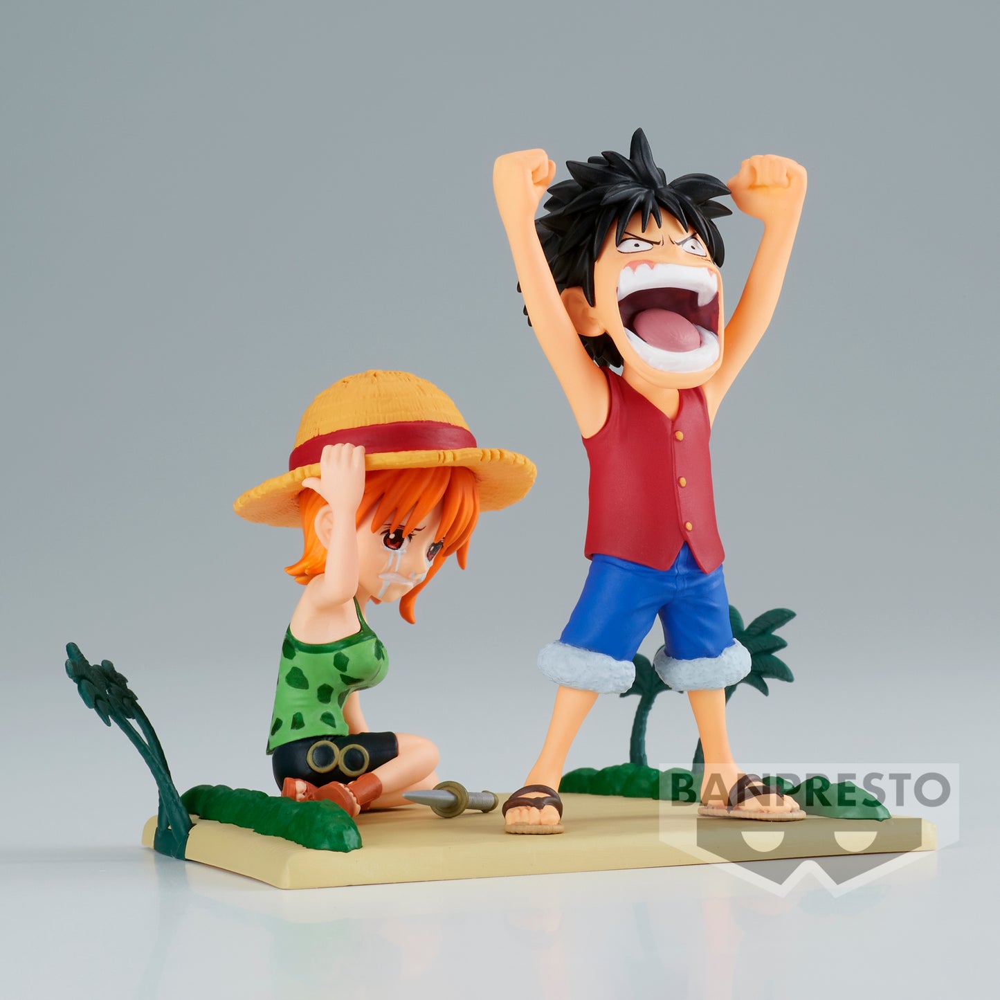 Static Figure - WCF - One Piece - Luffy & Nami
