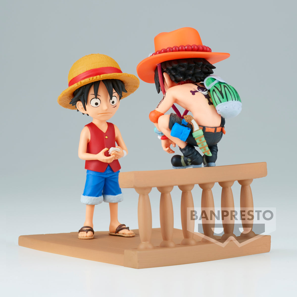Static Figure - WCF - One Piece - Luffy & Ace