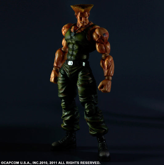 Action Figure - Play Arts - Street Fighter - Guile