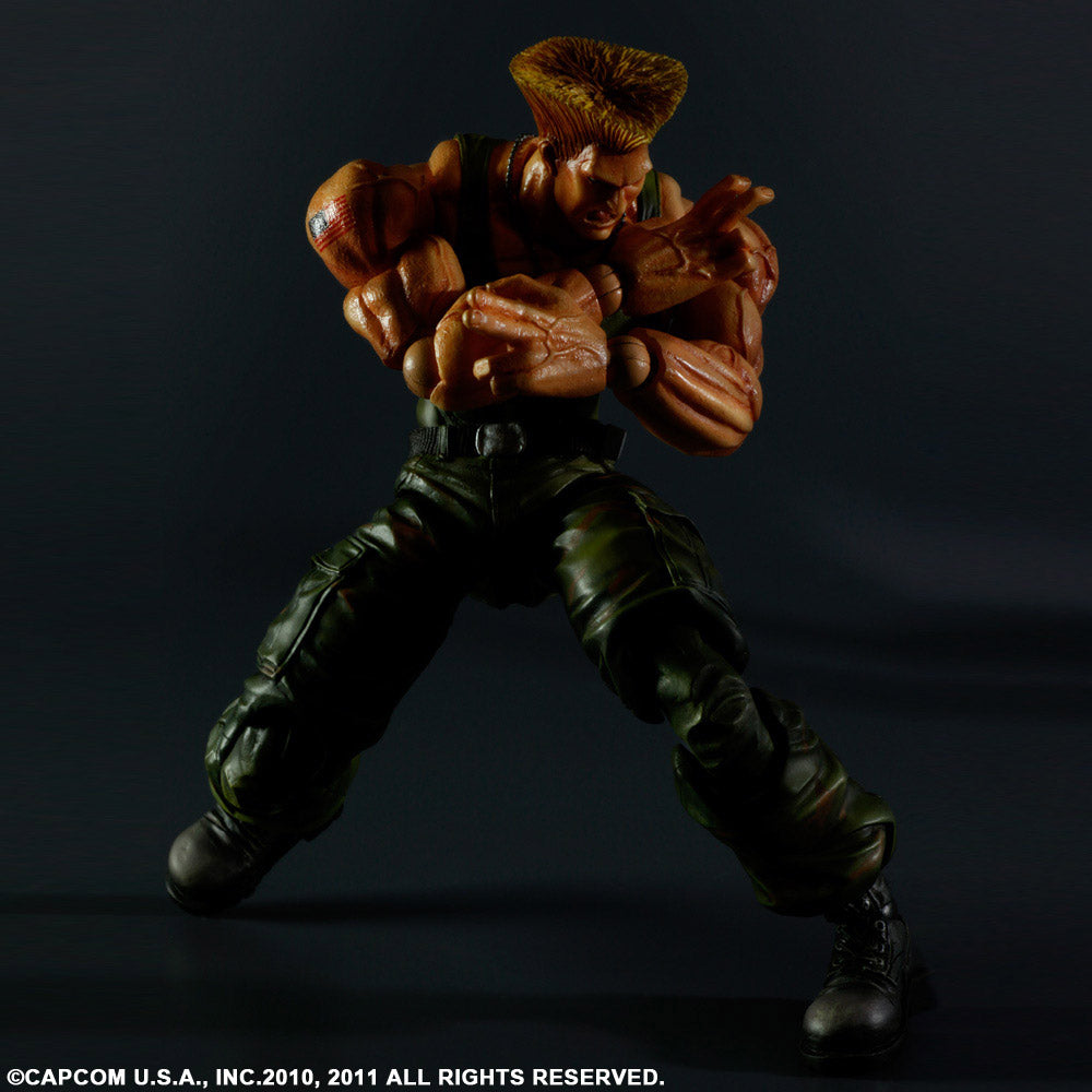 Action Figure - Play Arts - Street Fighter - Guile