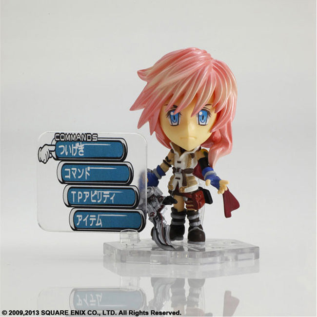 Static Figure - Final Fantasy - Lightning - Trading Art Mini