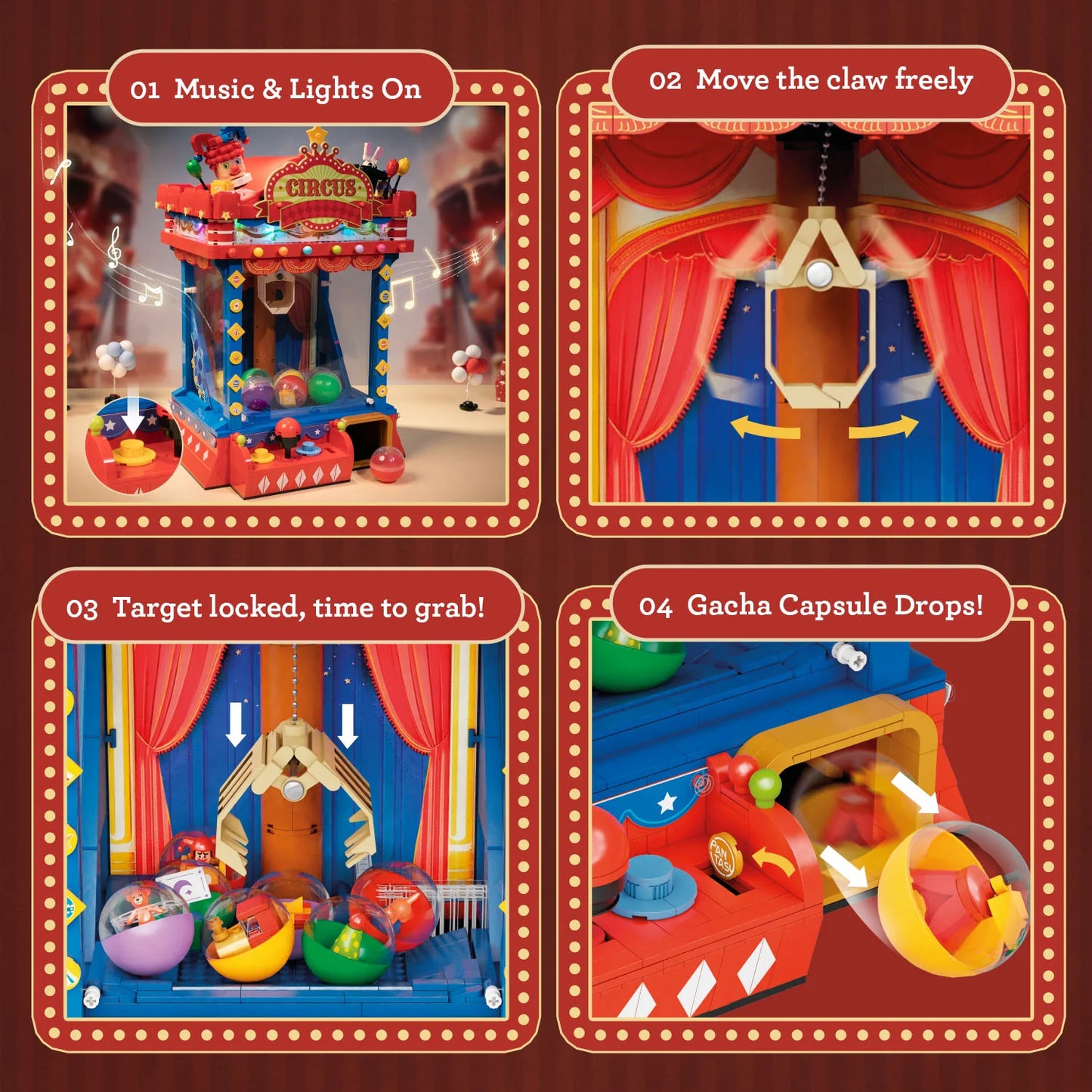 Pantasy 86002 Claw Machine 45cm