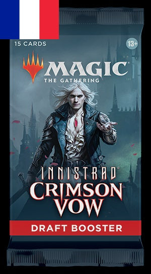 Trading Cards - Draft 3 Boosters Pack - Magic The Gathering - Draft Booster 3 pack - Crimson Vow