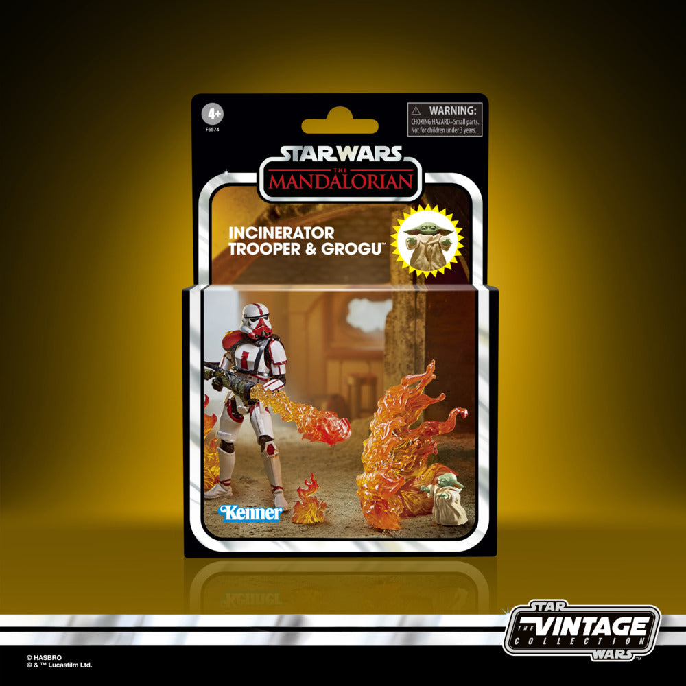 Action Figure - The Black Series - Star Wars - Incinerator Trooper & Child