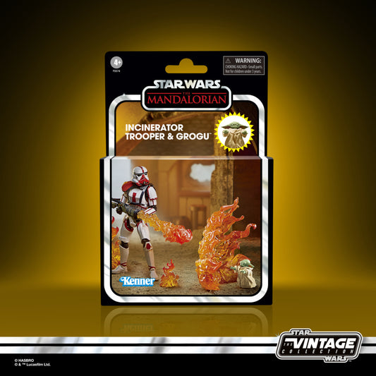 Action Figure - The Black Series - Star Wars - Incinerator Trooper & Child
