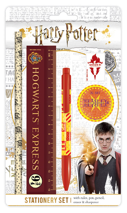 Stationery set - Harry Potter - Hogwarts