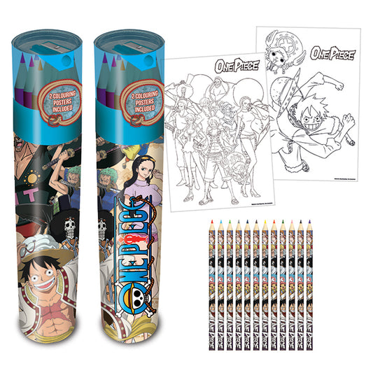 Writing - Colored pencils - One Piece - Whole Cake Island