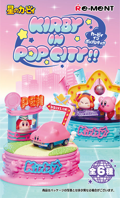 Re-ment Kirby in Pop City!! 6pcs Complete Box