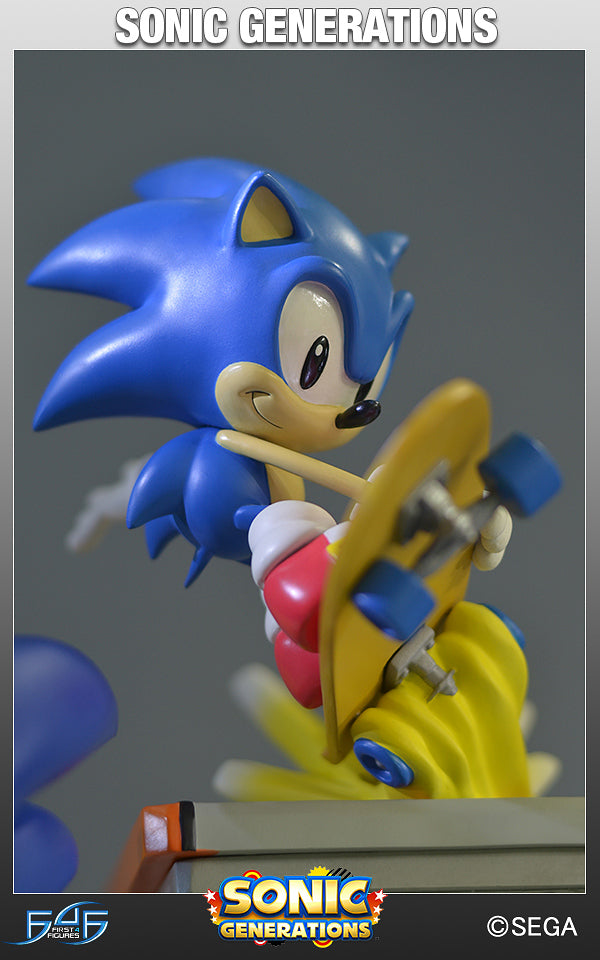 Collector Statue - Sonic the Hedgehog - "Sonic Generations" Diorama