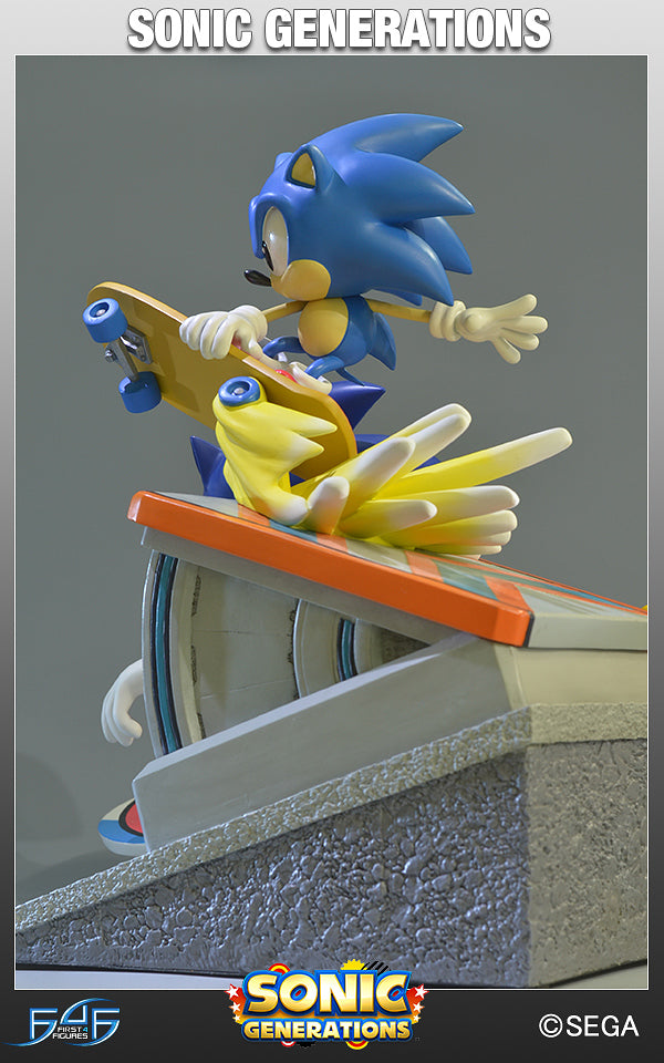 Collector Statue - Sonic the Hedgehog - "Sonic Generations" Diorama