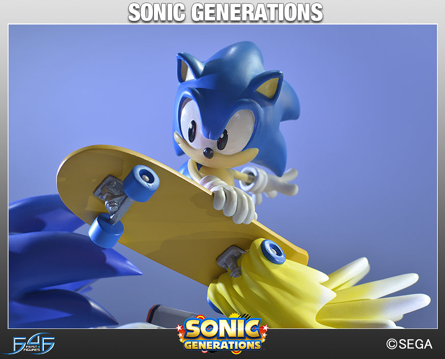 Collector Statue - Sonic the Hedgehog - "Sonic Generations" Diorama