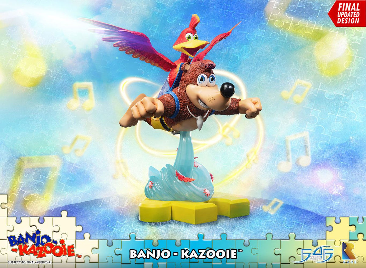 Collector Statue - Banjo Kazooie - Flying Banjo & Kazooie
