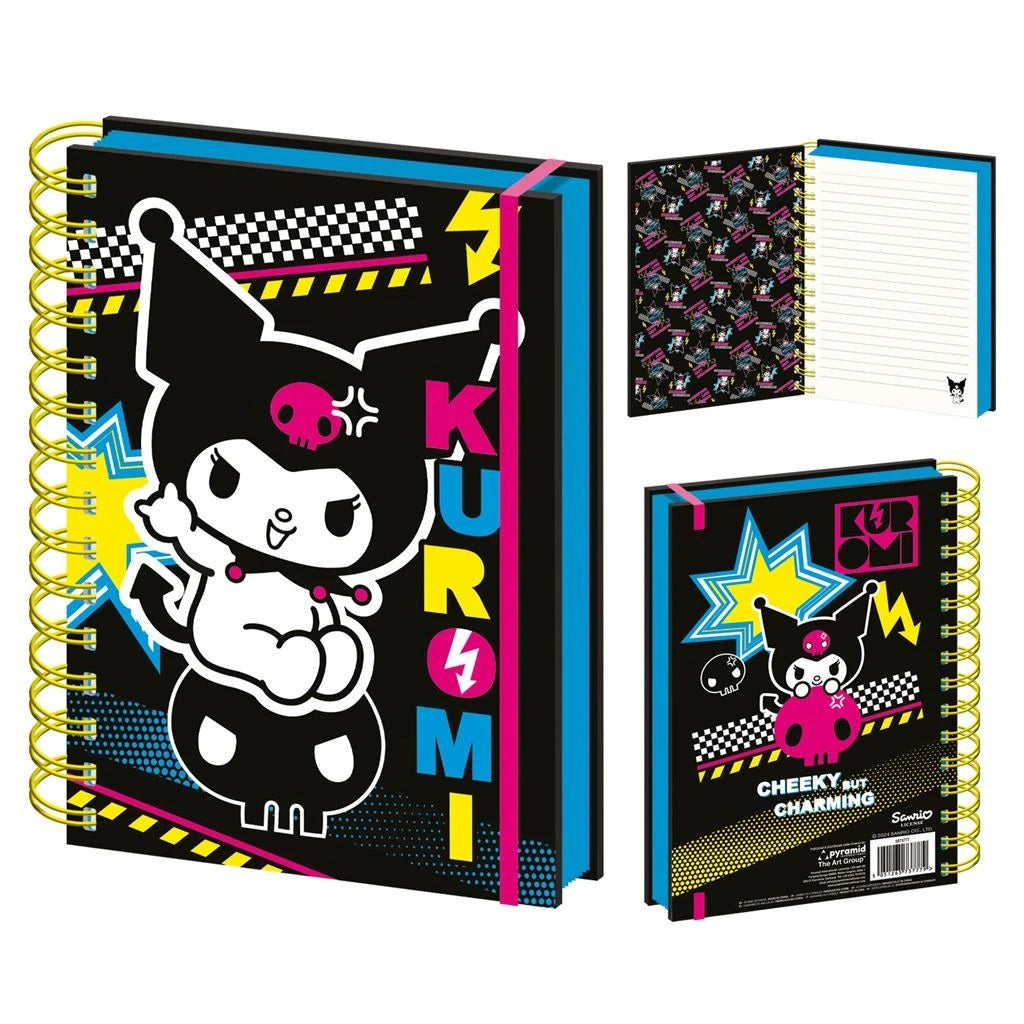 Notebook - Sanrio - Kuromi - Black