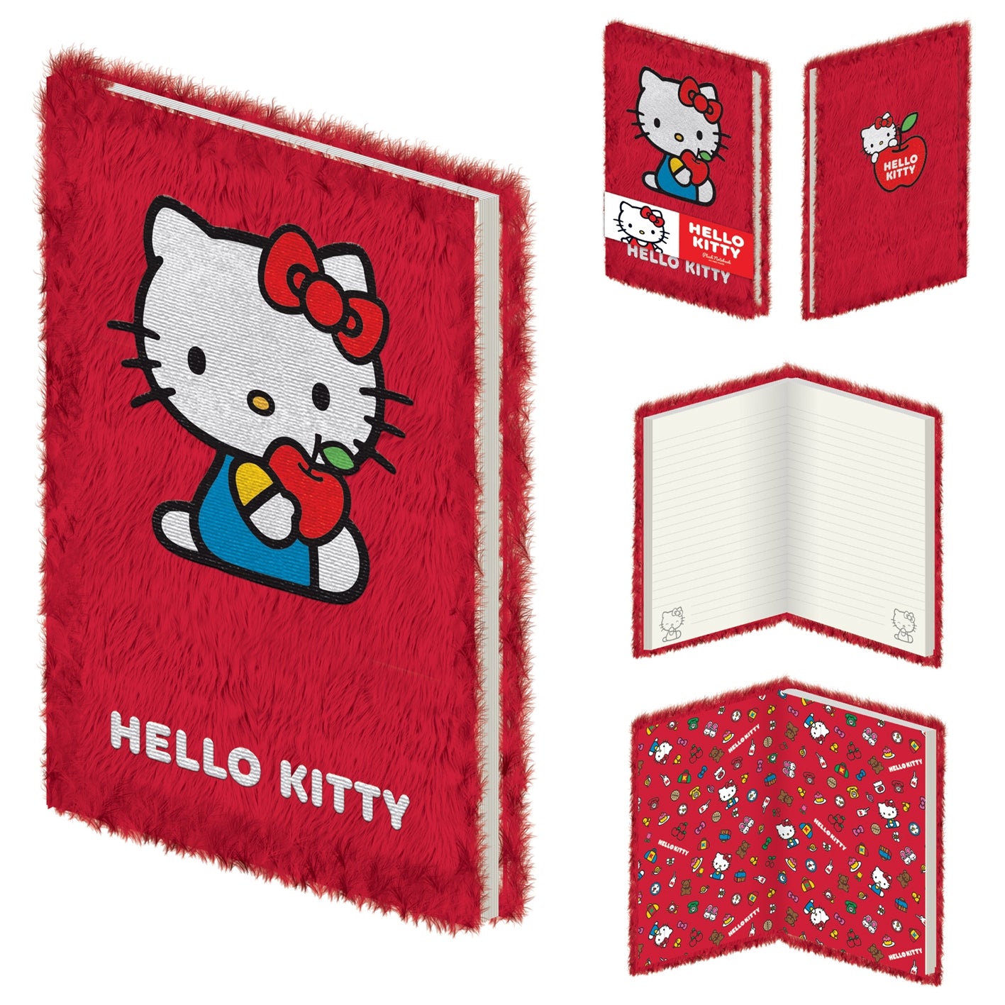 Notebook - Sanrio - Hello Kitty - Red