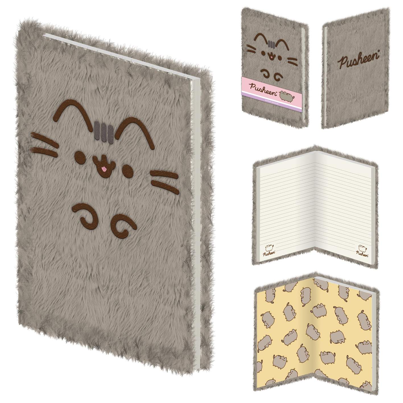 Notebook - Pusheen the Cat - Fluffy