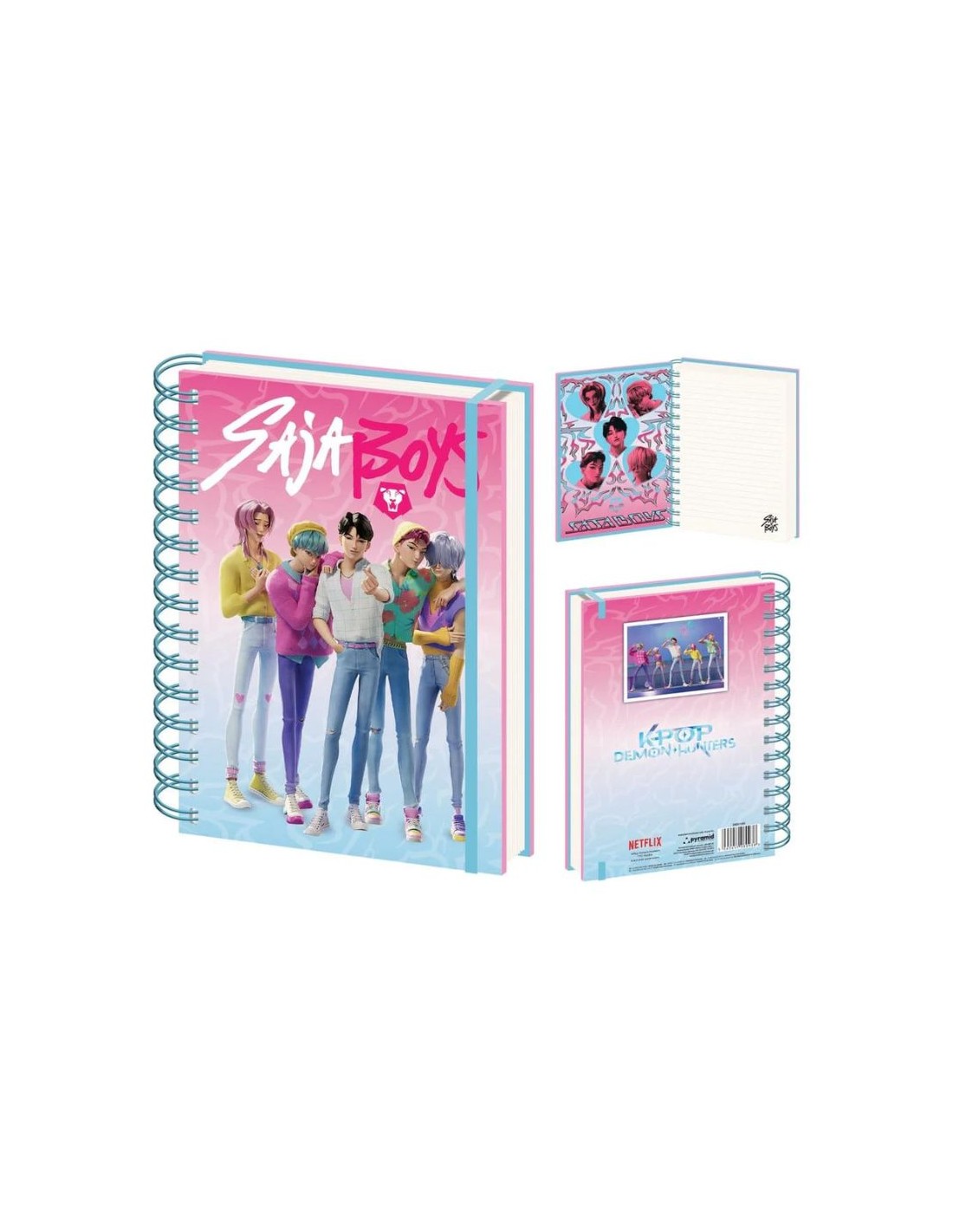 Notebook - KPop Demon Hunters - Saja Boys