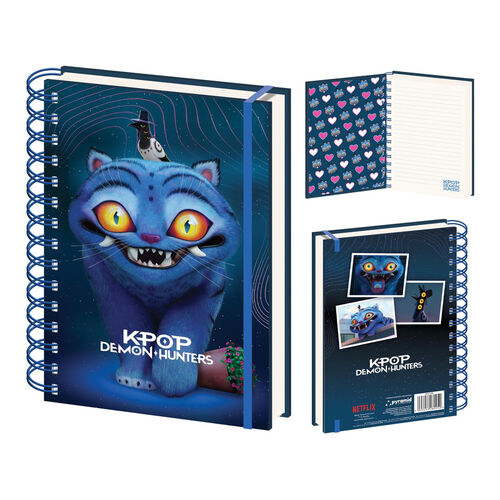 Notebook - KPop Demon Hunters - Derpy Tiger