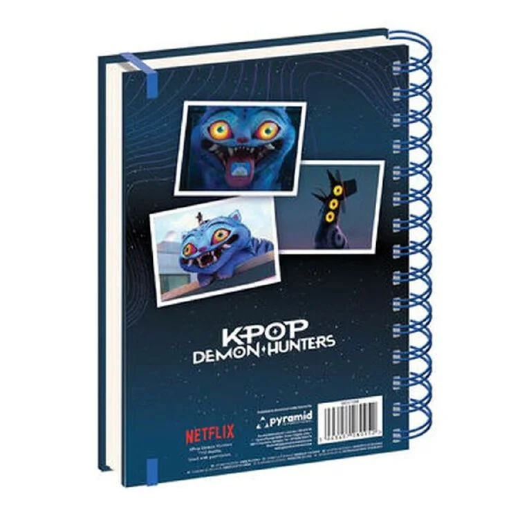 Notebook - KPop Demon Hunters - Derpy Tiger