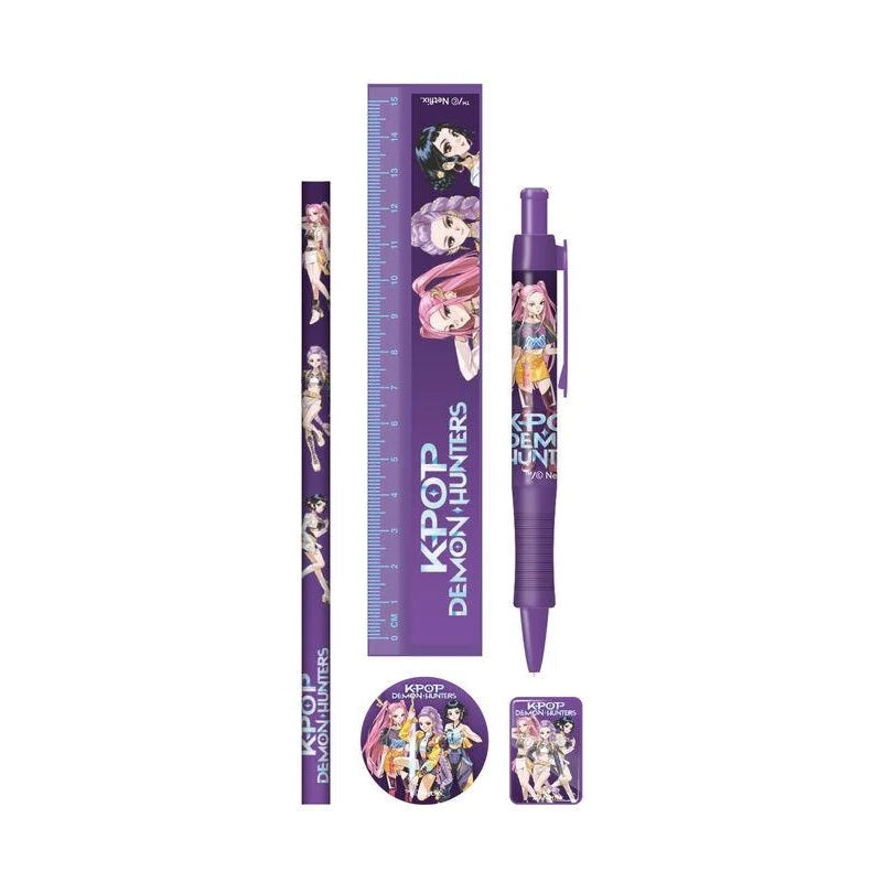 Stationery set - KPop Demon Hunters - Huntrix