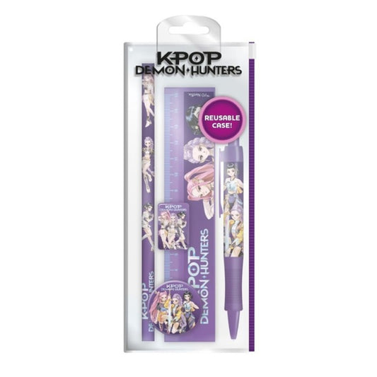 Stationery set - KPop Demon Hunters - Huntrix